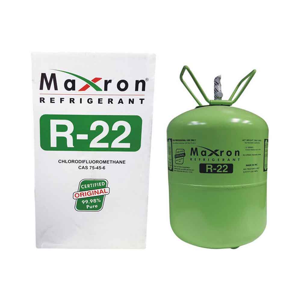 گاز کولر مکسترون (maxtron) مدل R22 وزن 13.6 کیلوگرم