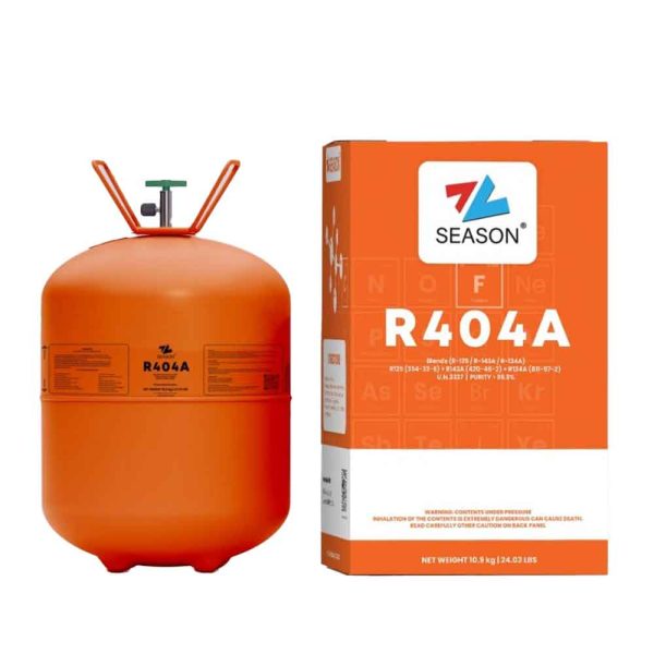 گاز کولر سیزن (season) مدل R404A وزن 10.9 کیلوگرم