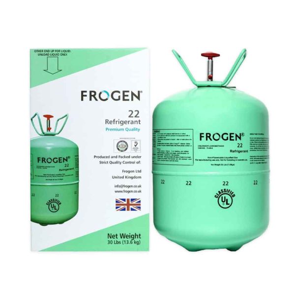 گاز کولر فروژن (frogen) مدل R22 وزن 13.6 کیلوگرم