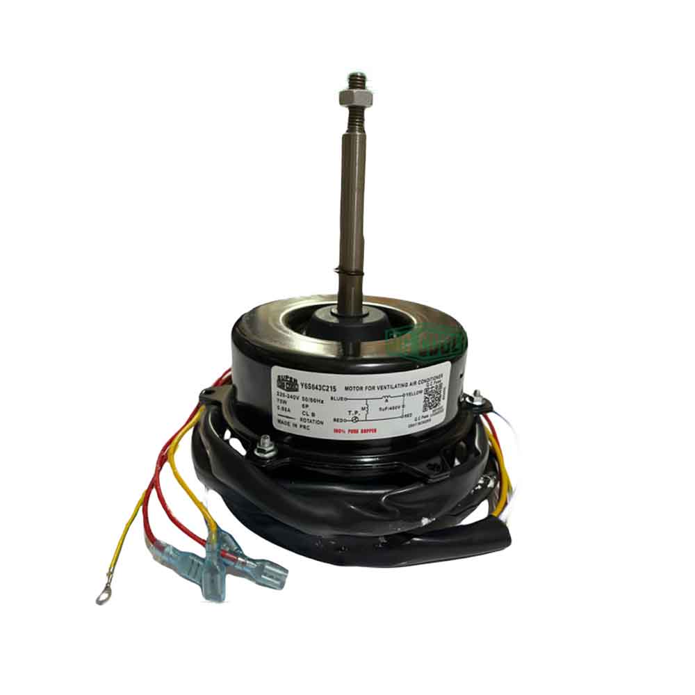 موتور فن كندانسور 75W گرى_وست پوينت راست دور