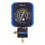 گیج منیفولد تکی شارژ گاز نیم دور آبی فشار پایین برند والیو VALUE مدل VRM1-B-0404