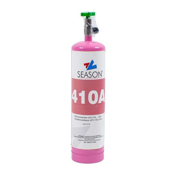 گاز R410a برند سیزن شیردار 650 گرم خالص