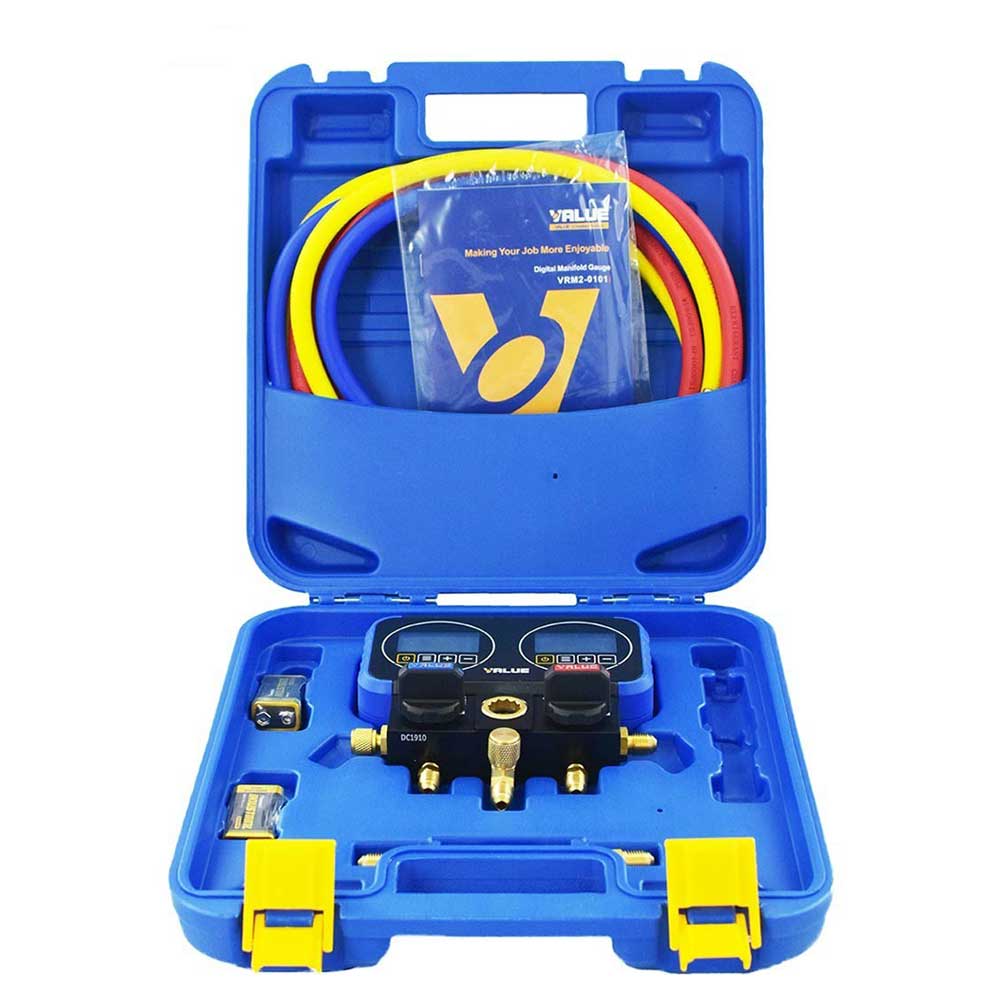 گیج فشار دیجیتال دوقلو مدل VRM2-0101i برند Value