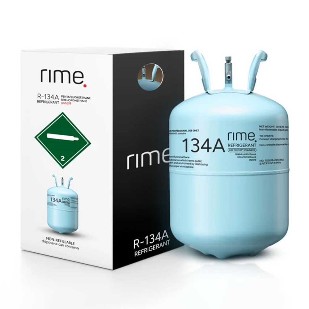 prd-2130 گاز کولر رایم (rime) مدل R134a وزن 13.6