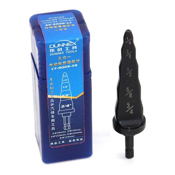 گشاد کن دریلی لوله مسی مدل CT-N900S-5S به همراه جعبه آبی نگهداری